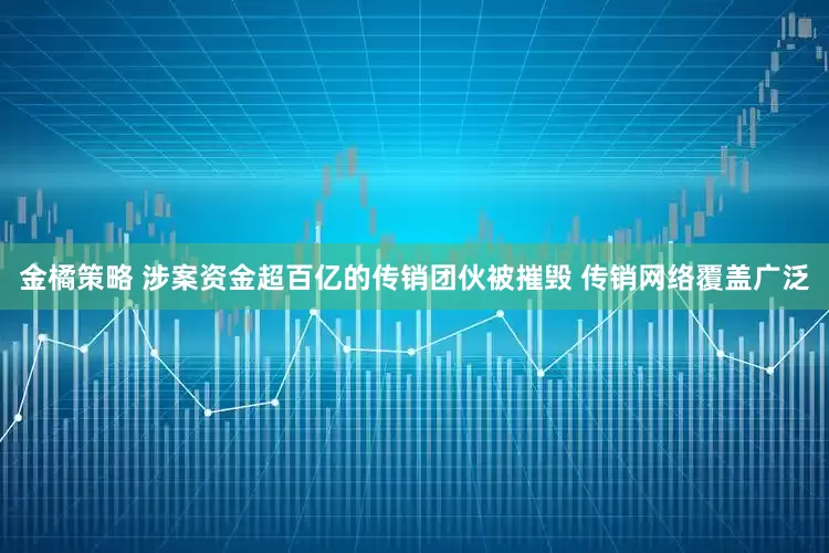 金橘策略 涉案资金超百亿的传销团伙被摧毁 传销网络覆盖广泛
